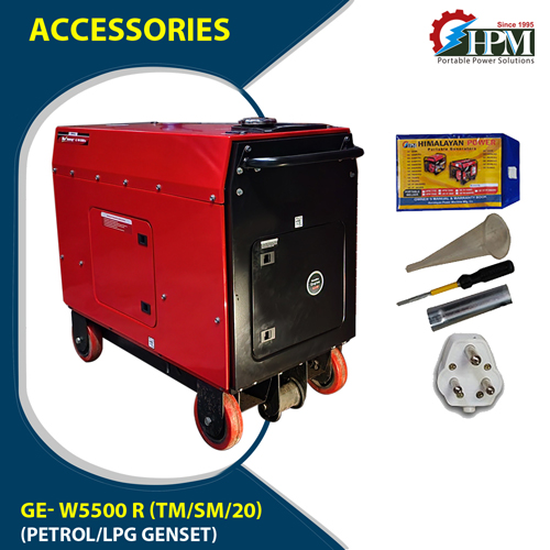 200 Amps 5KW Petrol Welding Generator , With Recoil Start Model Hybrid GE-W5500R